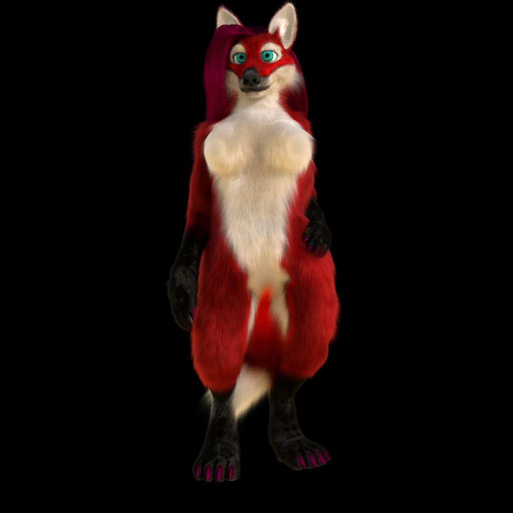 Anthro wolf, fox, cat preview image 3
